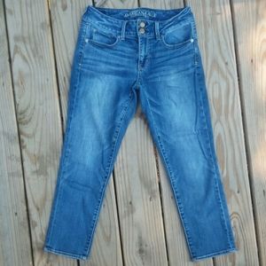 American Eagle Artist Crop Jeans/Size 4